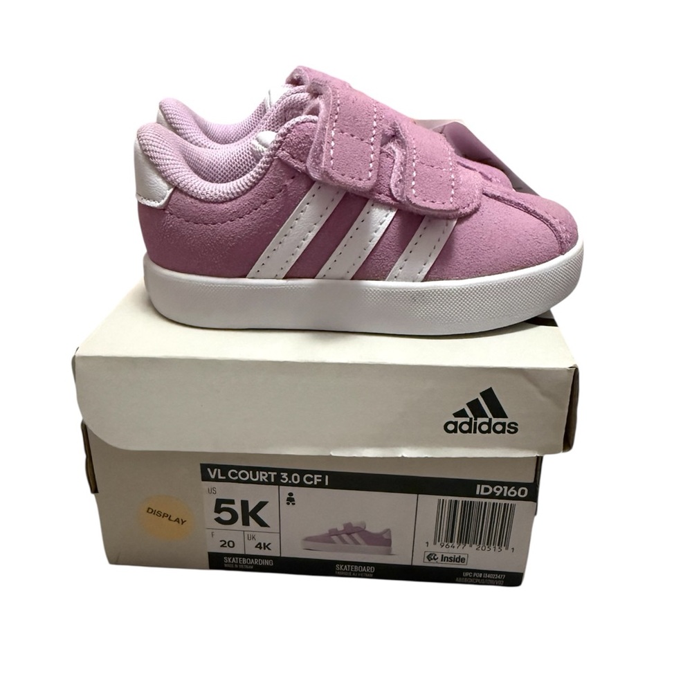 Girls Adidas VL Court 3.0 CF Size 5K